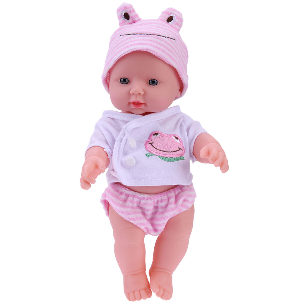 thumbnail image 3 of Simulación Muñecas Baby Muñeca Recién Nacida Realista Vinilo 30 Cm Multifunción Con Ropa para Niñas, 3 of 9
