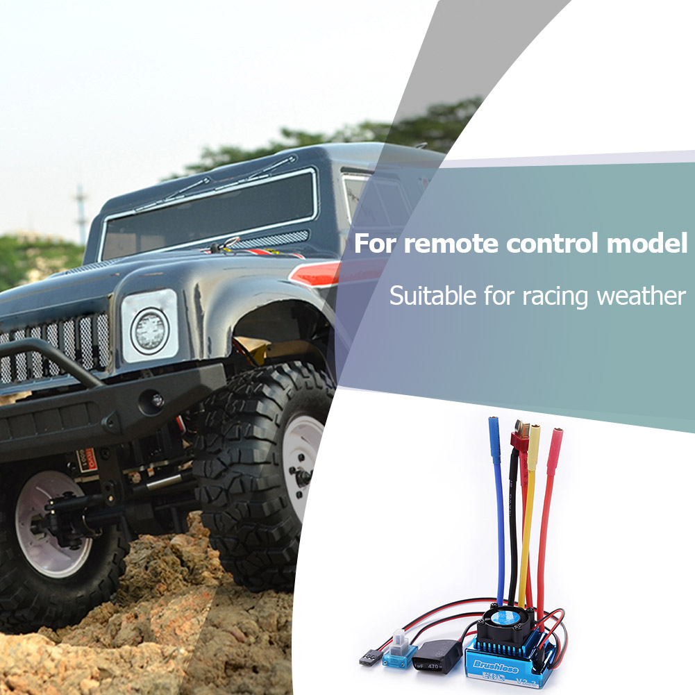 thumbnail image 3 of 45/60/80/120A Motor sin escobillas Controlador eléctrico RC RC Velocidad RC Regulador de velocidad alta para accesorios RC, 3 of 5