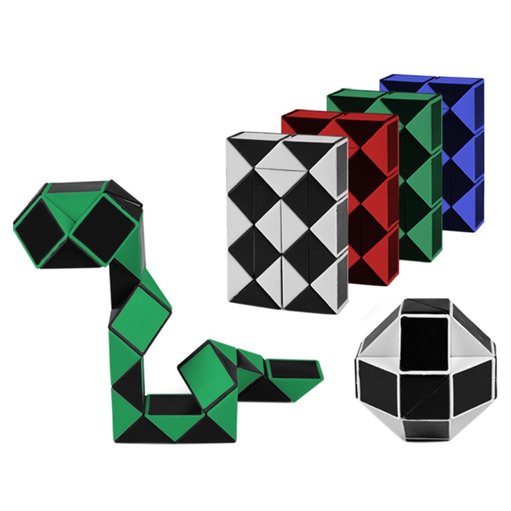 24 bloques Flip Toy cúbico Color reversible Rompecabezas Cubo Antistress Antistress Variedad portátil Variedad multipropósito para niños Regalo navideño