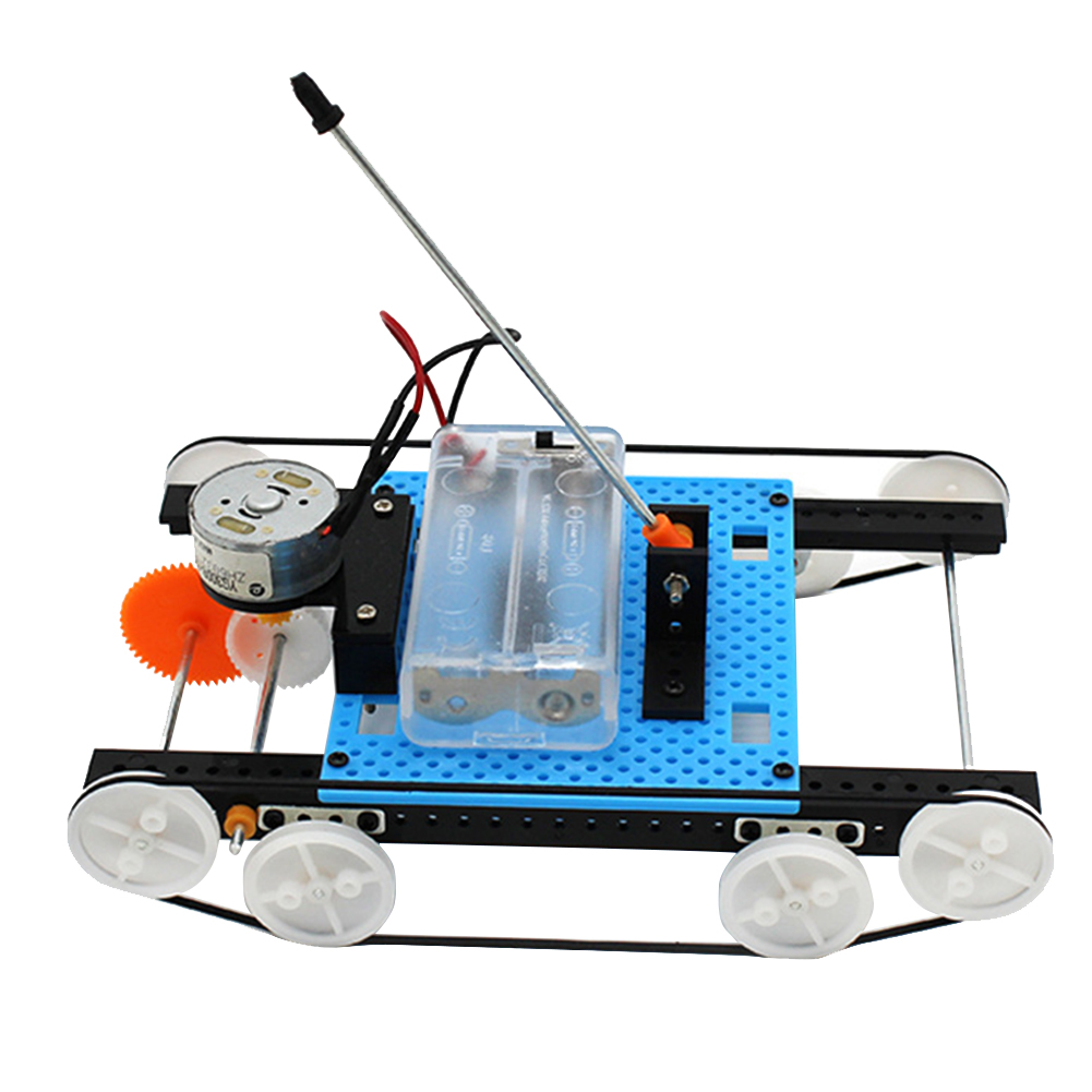 thumbnail image 1 of Juguetes creativos de tanques eléctricos Ejuicio HABITACIÓN Handal para niños Vehículo para niños Ensamble Ciencias Experimento Materiales Kit Craft, 1 of 5