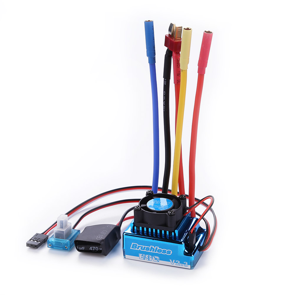 thumbnail image 1 of 45/60/80/120A Motor sin escobillas Controlador eléctrico RC RC Velocidad RC Regulador de velocidad alta para accesorios RC, 1 of 5